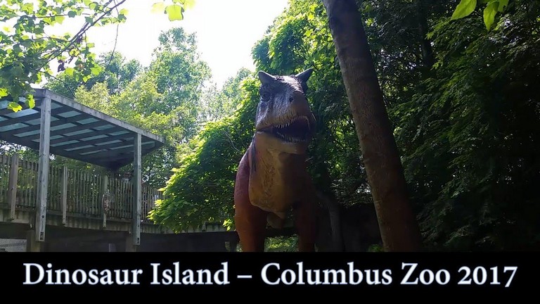 Columbus Zoo Dinosaur Island 2017