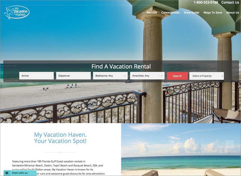 Vacation Rentals Websites