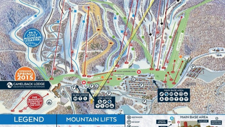 Camelback Mountain Resort Snow Conditions Beautiful Snocountry Snow Reports Pa Camelback