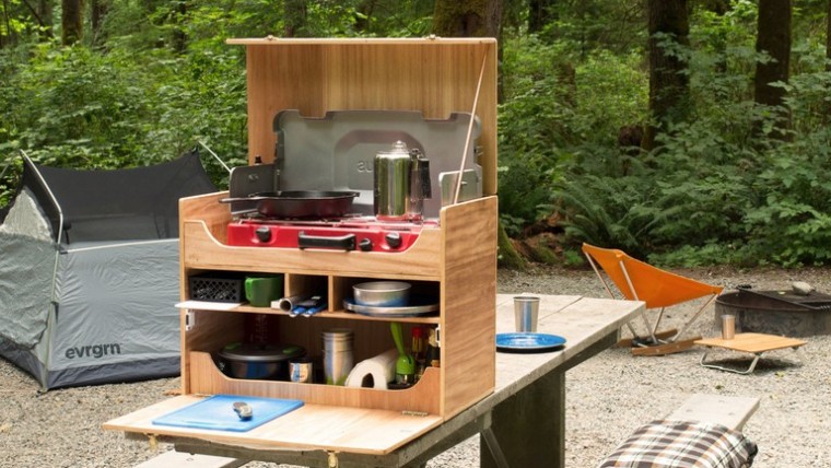 Diy Camp Kitchen Box